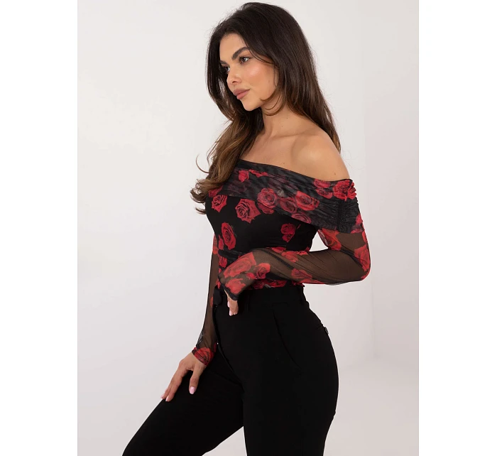 Halenka DHJ BZ 18701 1.31 černo-červená Halenka DHJ BZ 18701 1.31 černo-červená