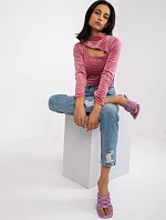 Halenka DHJ BZ 6561.09P tmavě růžová