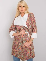 Dámský kabát DHJ PL 6022A.26X kaštanový