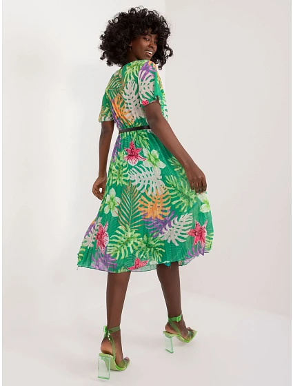 Sukienka DHJ SK  zielony model 20105293 - FPrice
