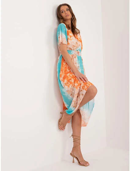 Sukienka DHJ SK  jasny niebieski model 20095188 - FPrice