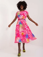 Šaty DHJ SK 8839 3.30 tmavě růžová