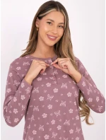 Koszula DU KN FP ciemny różowy model 21800522 - FPrice Koszula DU KN FP ciemny różowy model 21800522 - FPrice