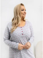 DU KN noční košile FP 605.69 šedá DU KN noční košile FP 605.69 šedá