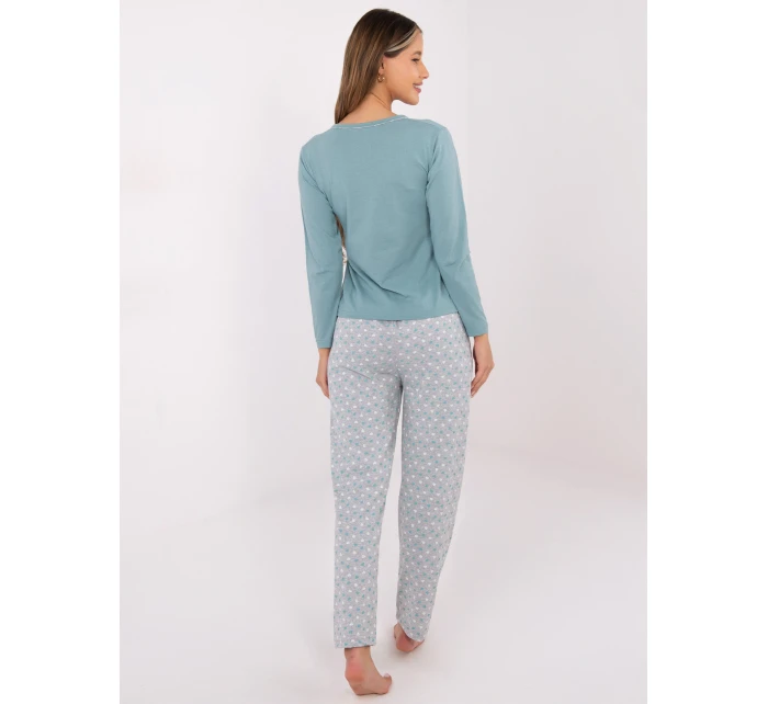 Pyžamo DU PI FP 002.87 mint Pyžamo DU PI FP 002.87 mint