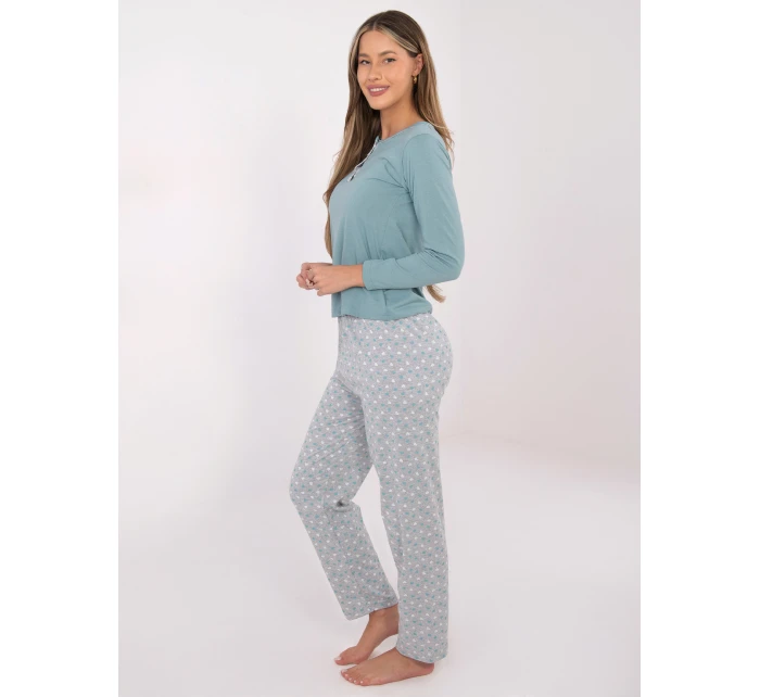 Pyžamo DU PI FP 002.87 mint Pyžamo DU PI FP 002.87 mint