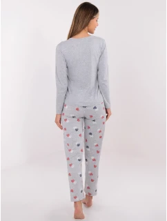 Pyžamo DU PI FP 009.84 šedé