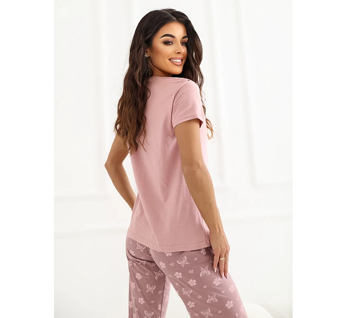DU PI pyžamo FP 300.94 růžové DU PI pyžamo FP 300.94 růžové