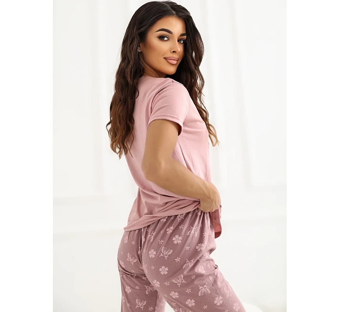 DU PI pyžamo FP 300.94 růžové DU PI pyžamo FP 300.94 růžové