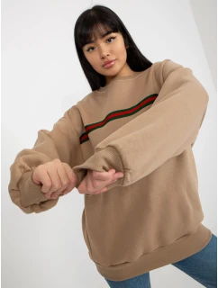 Dámská mikina EM BL 760.01 tmavě lila - FPrice