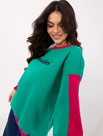 Mikina EM BL 983.10X tyrkysová