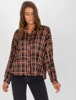 Košile EM KS 3292.69P černá a béžová