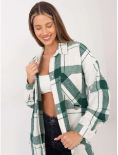 Košile EM KS 604.67P bílá zelená