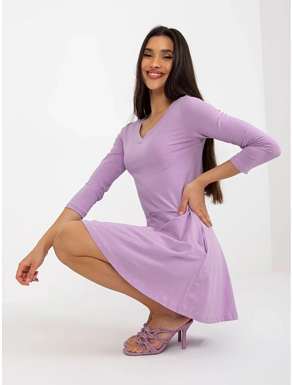 Dámské šaty EM SK  světle fialová  model 18044072 - FPrice