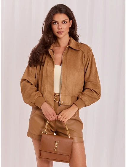 Bunda IR KR AY987.97P v barvě camel