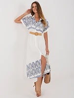 Šaty IR SK 2689 2.87 bílo-modrá