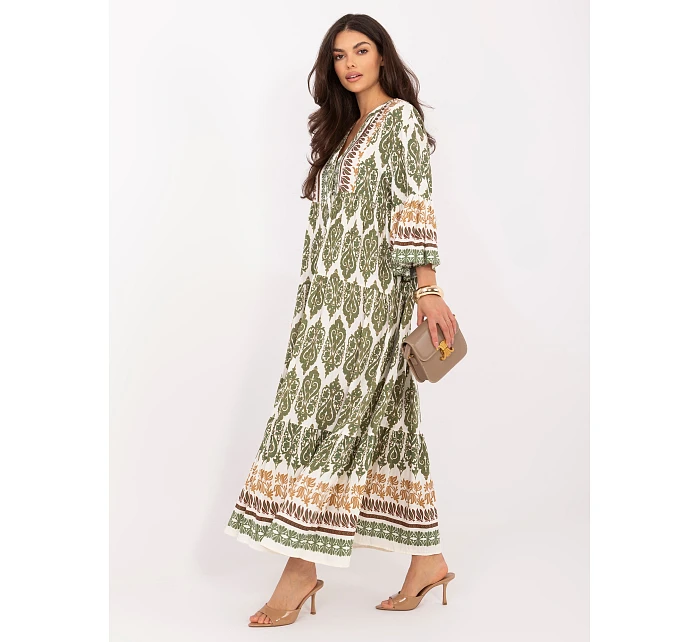 Šaty IR SK LD2556.89 khaki Šaty IR SK LD2556.89 khaki