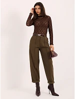 Kalhoty IR SP GG 99363.28 v barvě khaki Kalhoty IR SP GG 99363.28 v barvě khaki
