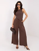 IR kalhoty SP YV363.16P hnědé