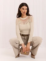 Svetr IR SW 57860.84 světle béžový