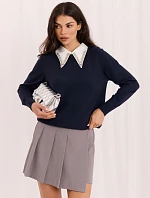 Svetr IR SW 57939 2.18 tmavě modrý