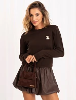 Sweter IR SW 57994.12P brązowy