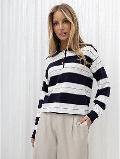 Sweter IR SW G9727.13 granatowy