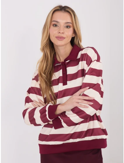 Bluzka IT BZ model 21834278 bordowy - FPrice