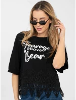 Bluzka IT BZ JL13.82 czarny Bluzka IT BZ JL13.82 czarny