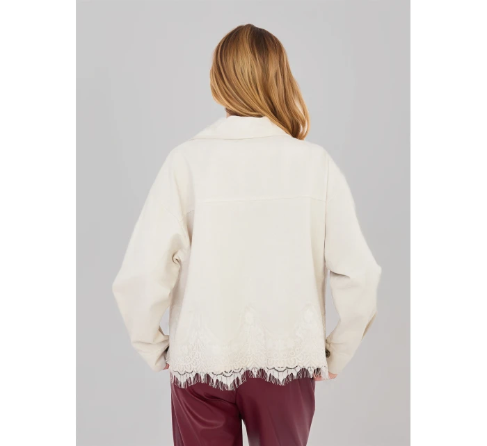 IT KR bunda FL10001.54 světle béžová IT KR bunda FL10001.54 světle béžová