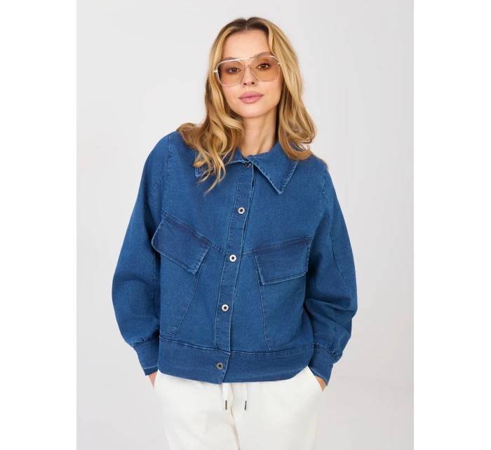 Kurtka IT KR model 21902626 ciemny niebieski - FPrice Kurtka IT KR model 21902626 ciemny niebieski - FPrice