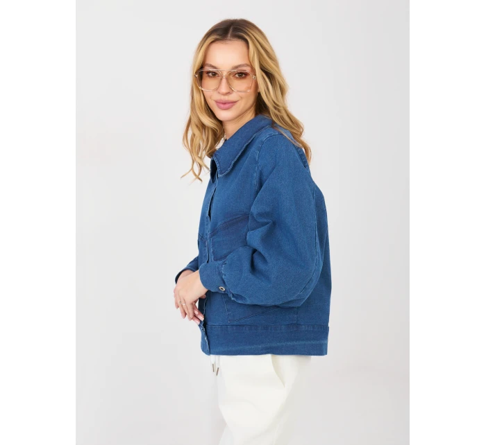 Kurtka IT KR model 21902626 ciemny niebieski - FPrice Kurtka IT KR model 21902626 ciemny niebieski - FPrice