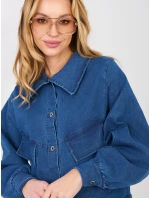 Kurtka IT KR model 21902626 ciemny niebieski - FPrice Kurtka IT KR model 21902626 ciemny niebieski - FPrice