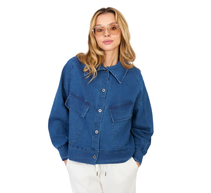 Kurtka IT KR model 21902626 ciemny niebieski - FPrice Kurtka IT KR model 21902626 ciemny niebieski - FPrice