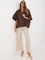 IT KR FL10153KSM.86 hnědý kabát