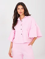 IT KR bunda FL9998.85 světle růžová