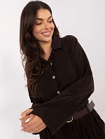 Košile IT KS 22390.81 tmavě hnědá