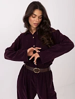 Košile IT KS 22390.81 tmavě fialová