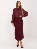 Košile IT KS 28978.22 bordó