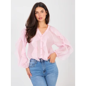 Koszula IT KS model 21914516 jasny różowy - FPrice Koszula IT KS model 21914516 jasny różowy - FPrice