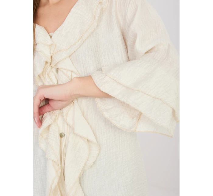 Koszula IT KS 81863.11P jasny beżowy Koszula IT KS 81863.11P jasny beżowy