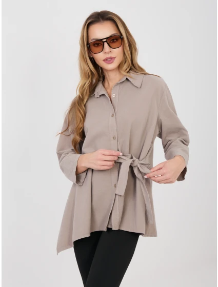 Koszula IT KS FL10188.27 ciemny bezowy Koszula IT KS FL10188.27 ciemny bezowy