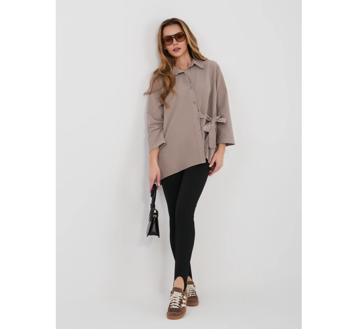 Koszula IT KS FL10188.27 ciemny bezowy Koszula IT KS FL10188.27 ciemny bezowy