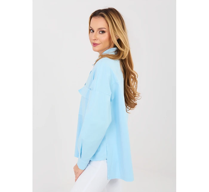 Koszula IT KS model 21944664 jasny niebieski - FPrice Koszula IT KS model 21944664 jasny niebieski - FPrice