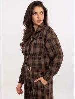 IT KS košile GT9880.12P hnědá IT KS košile GT9880.12P hnědá