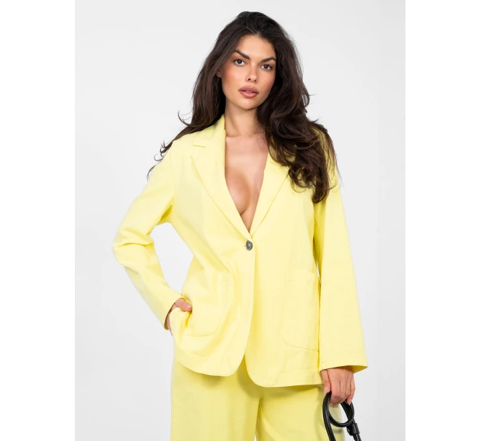 Blejzr IT MA FL7703.21P světle žlutý Blejzr IT MA FL7703.21P světle žlutý