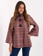 Kabát IT EN 31820.25 kaštanový