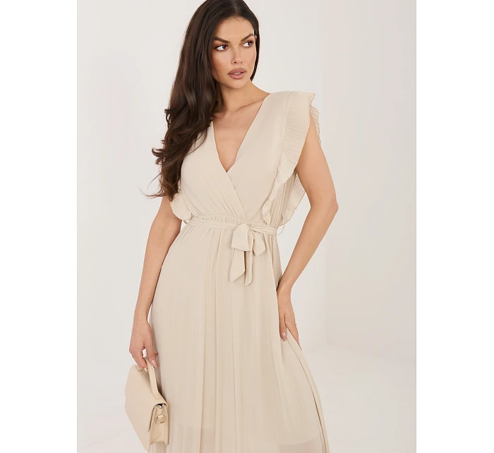 Šaty IT SK 13166.60 béžové Šaty IT SK 13166.60 béžové