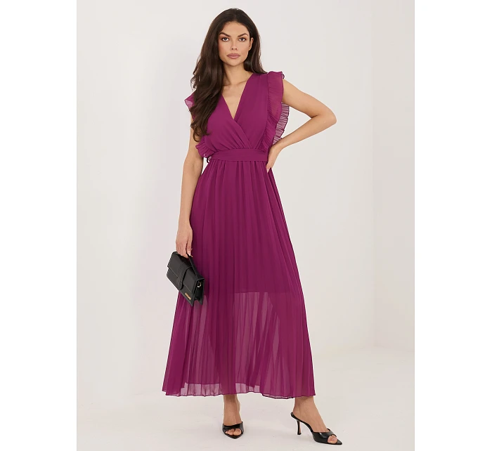 Šaty IT SK 13166.60 tmavě fialové Šaty IT SK 13166.60 tmavě fialové