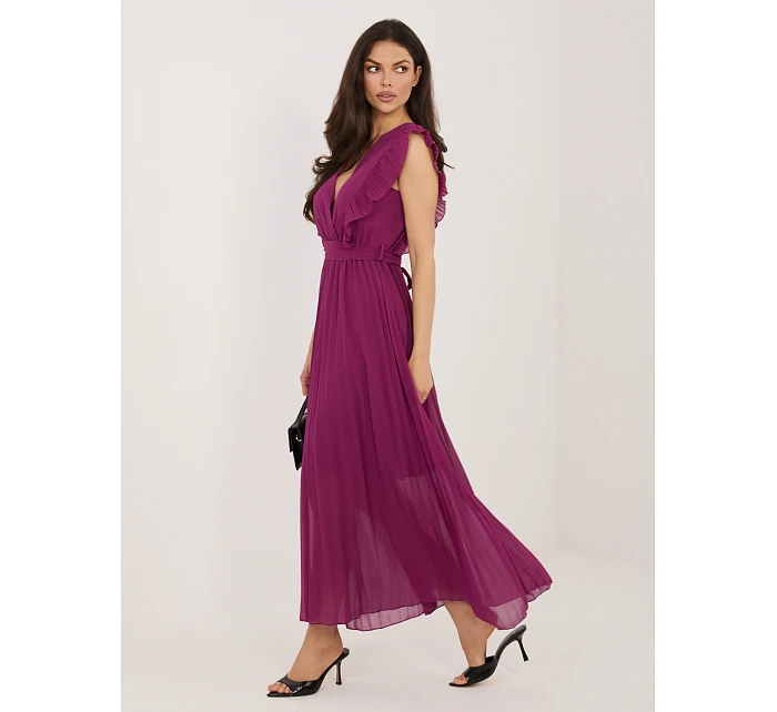 Šaty IT SK 13166.60 tmavě fialové Šaty IT SK 13166.60 tmavě fialové